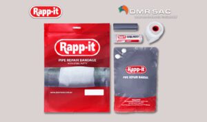 Componentes del Kit de Reparación de Tuberías Rapp-it