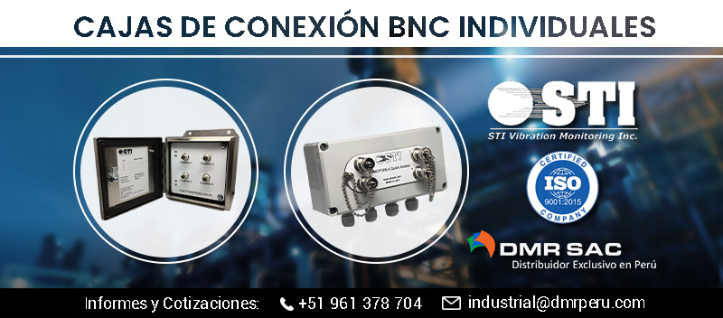 Cajas de Conexion BNC Individuales de STI para Mantenimiento Predictivo