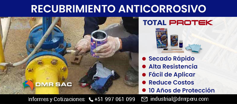 Recubrimiento sintético para protección de superficies Total Protek