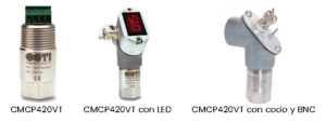 Variantes del acelerómetro transmisor CMCP420VT