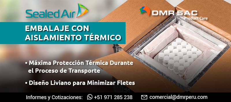 portada: Embalaje con aislamiento térmico de Sealed Air para empaques, embalajes y logistica