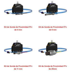 Cuatro diferentes kits de sonda de proximidad CTC para la industria del Acero en Perú